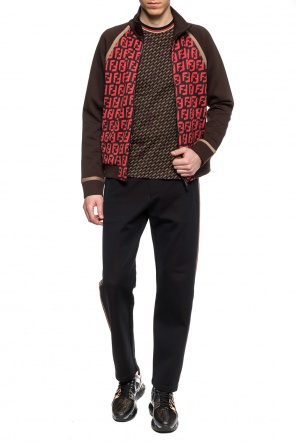 Sweatpants with a logo pattern, zdjęcie 2 Sweatpants with a logo pattern od Fendi